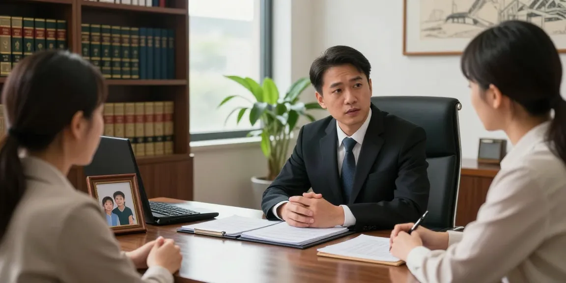 Legal consultation with a criminal lawyer, emphasizing support and expertise in description.