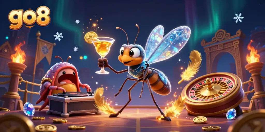 Engage in thrilling gameplay at GO8, featuring dynamic characters and a captivating casino atmosphere.