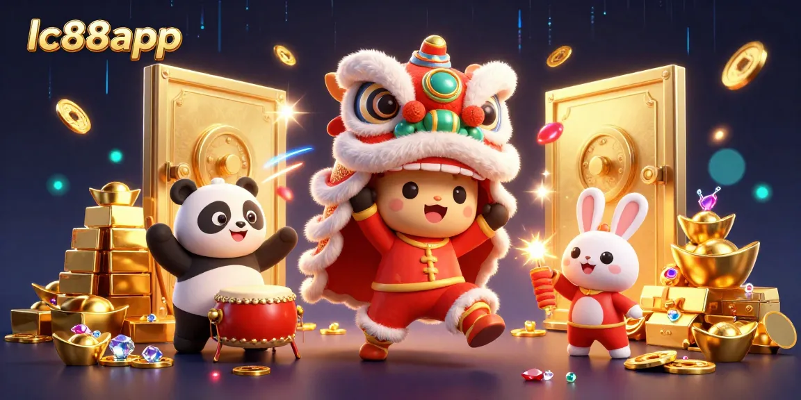Experience thrilling gameplay with lc88app's vibrant casino scene featuring luck-bringing elements.