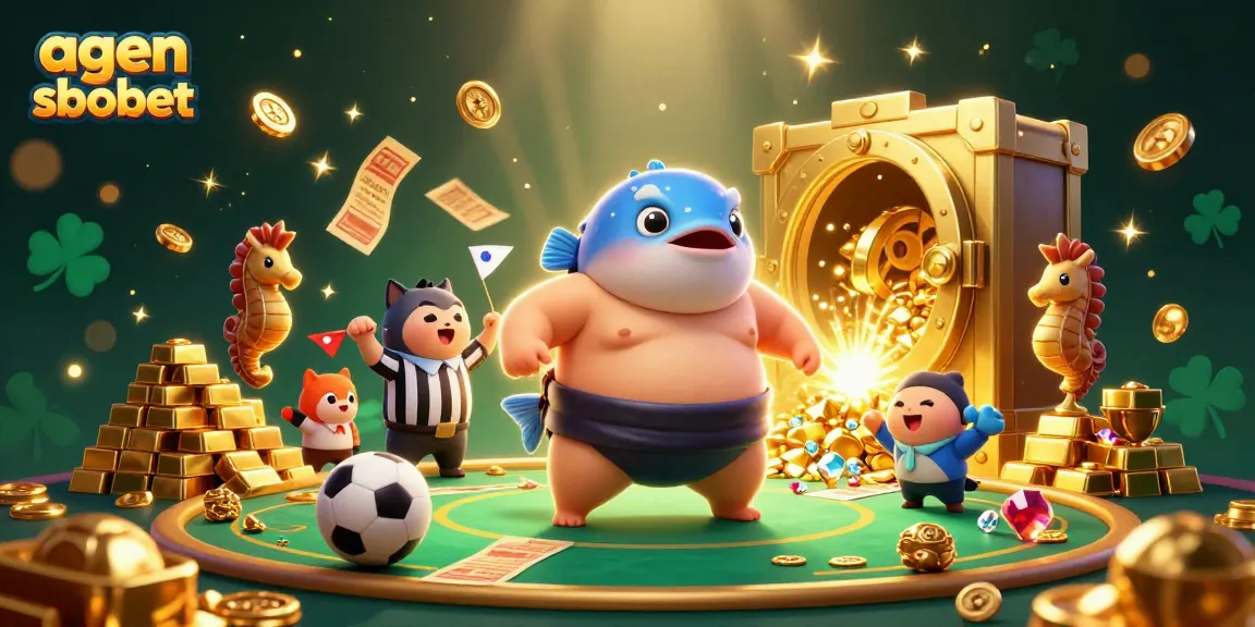 Experience thrilling sports betting with agen sbobet featuring fugu, lucky gems, and vibrant elements.