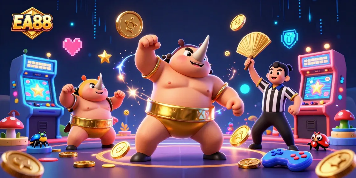 Experience the thrilling gameplay of EA88 with vibrant characters and dynamic casino elements.