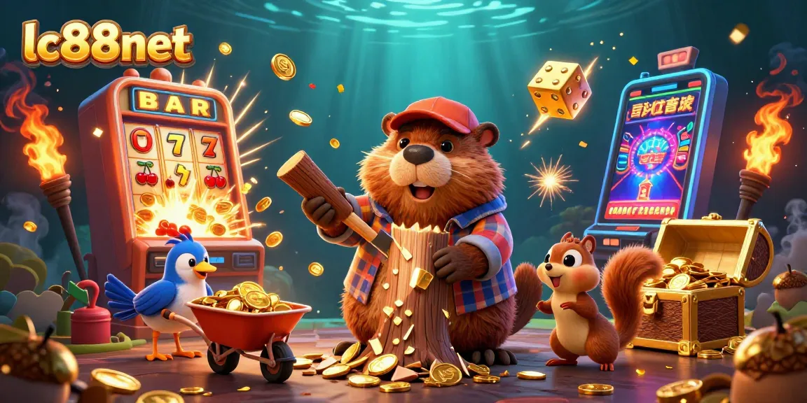 Experience thrilling victories at lc88net as the beaver chops for coins and jackpot treasures!
